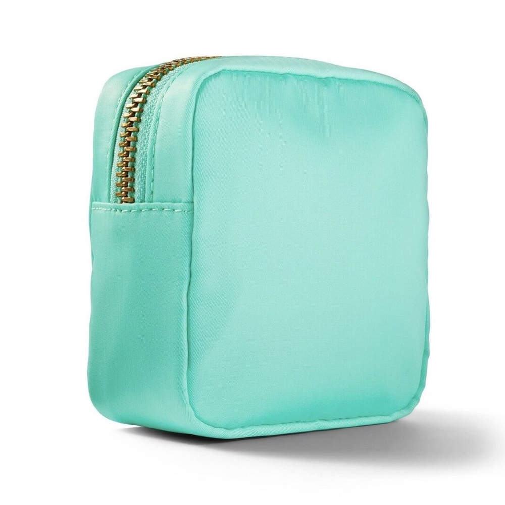 Stoney Clover Lane x Target Mini Square Pouch Teal blue green NWOT